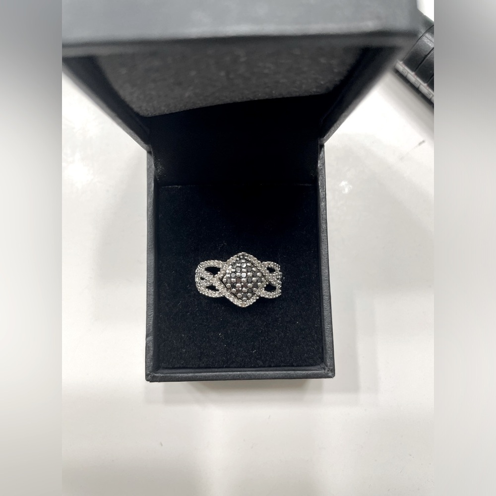 Black Diamond Ring - image 1
